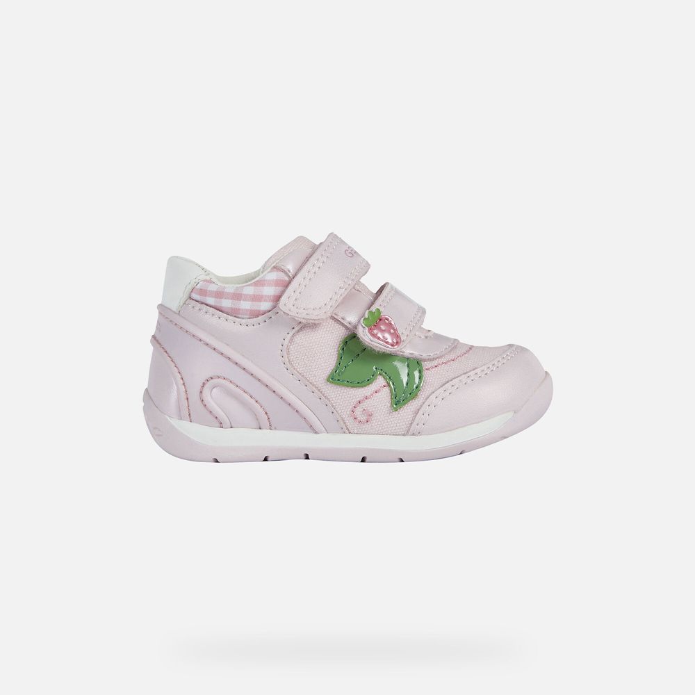 Geox Sneakers Pink Each Girl - Geox Baby Shoes - HKQIPY319